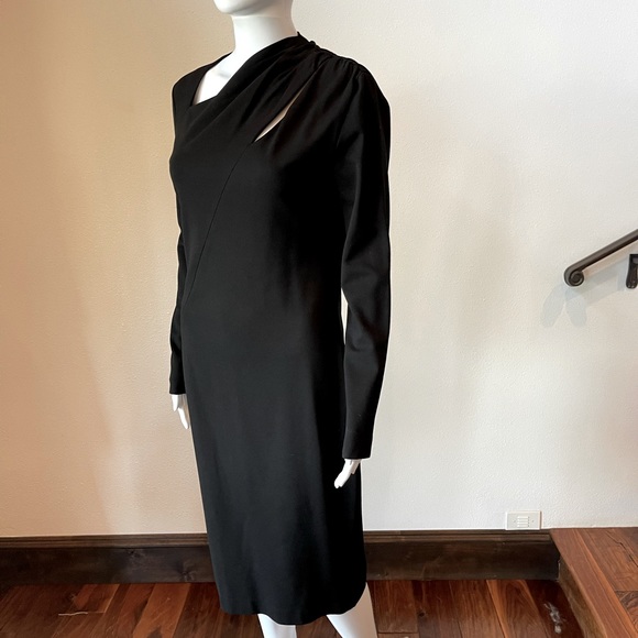 ESCADA Doriana Jersey Dress, Black Size 38 - Picture 2 of 10